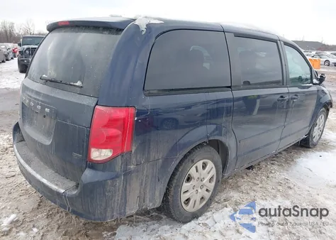 2016 Dodge Grand Caravan Se z USA, uszkodzony, nr VIN 2C4RDGBG6GR106080